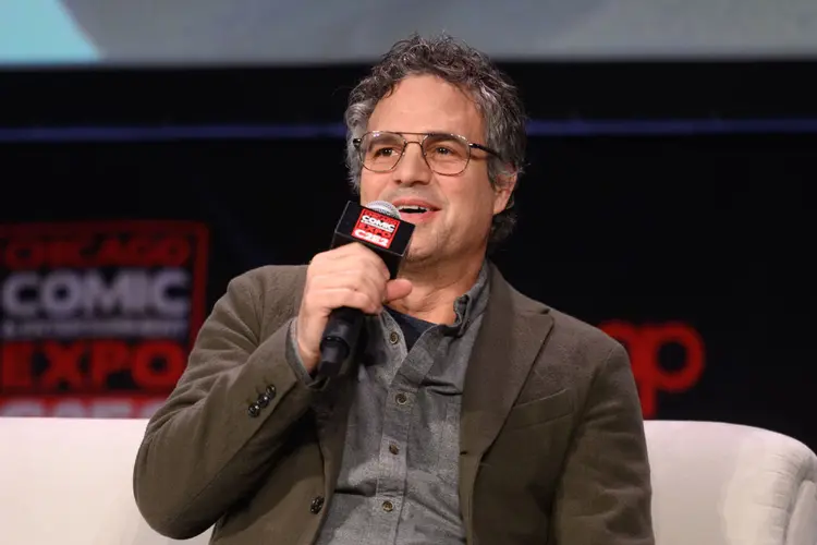 Ator Mark Ruffalo durante evento da Comic Con (Daniel Boczarski/Getty Images)