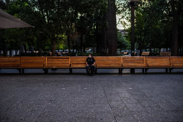 Chile: Com população de 6,5 milhões de habitantes, governo já confirmou 34.381 casos de coronavírus e 347 mortes (Cristobal Olivares/Bloomberg/Getty Images)