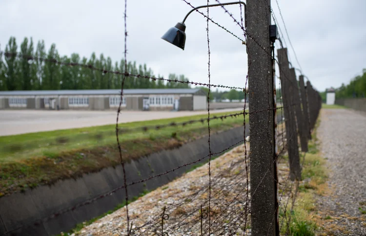 Campo de concentração desativado ma Bavaria. 29 de abril de 2020.  (Sven Hoppe/picture alliance/Getty Images)