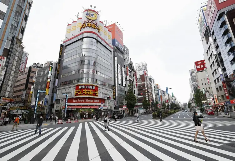 Japão: país adiou a Olimpíada por causa da pandemia do novo coronavírus (Kyodo New/Getty Images)