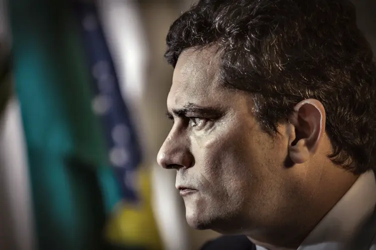 Moro: 15 meses após sua primeira incursão na política, o paranaense de 47 anos deixou o governo profundamente desiludido, disseram duas pessoas próximas (Andre Coelho/Getty Images)