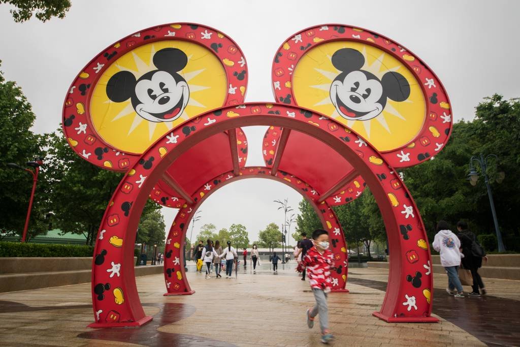 Parque da Disney em Xangai. (Hu Chengwei/Getty Images)