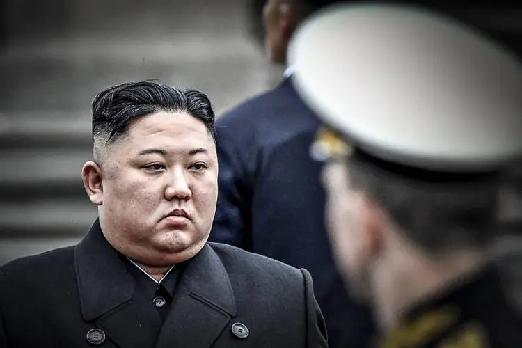 A ausência de Kim Jong-un durante 20 dias havia desencadeado rumores globais de que ele poderia estar gravemente doente (Yuri SmityukTASS/Getty Images)