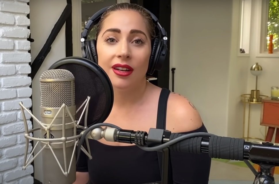Lady Gaga: a cantora participou da iniciativa da ONG Global Citizen para incentivar a doação diante do coronavírus (YouTube/Reprodução)