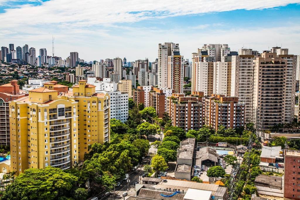 Área residencial em São Paulo: em outubro, 5.542 novos imóveis foram comercializados na cidade, um aumento de 38% em relação ao mesmo mês do ano anterior (Leandro Fonseca/Exame)