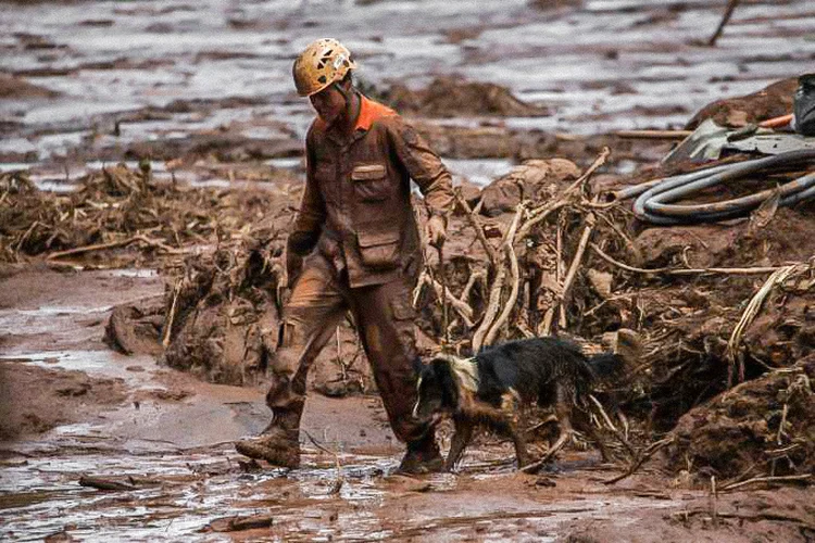 Desastre de Brumadinho, em Minas Gerais: o licenciamento ambiental visa antecipar problemas futuros (Victor Moriyama/Bloomberg)
