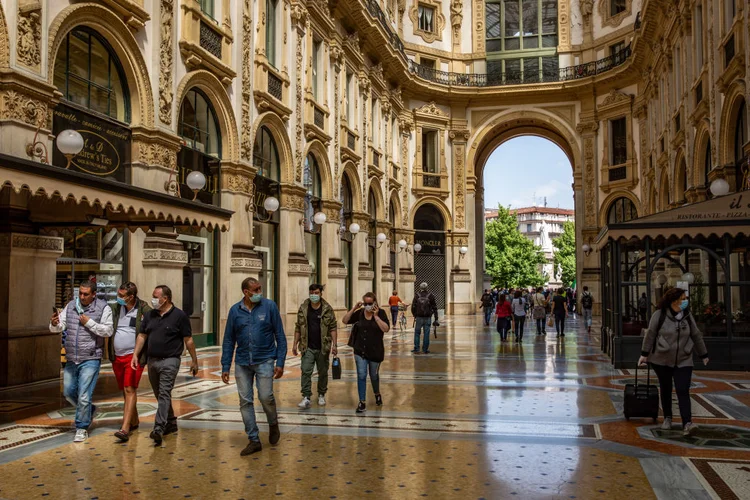 Milão: a Universidade de Milão oferece uma série de programas de mestrado com aulas em inglês (Bloomberg / Colaborador/Getty Images)