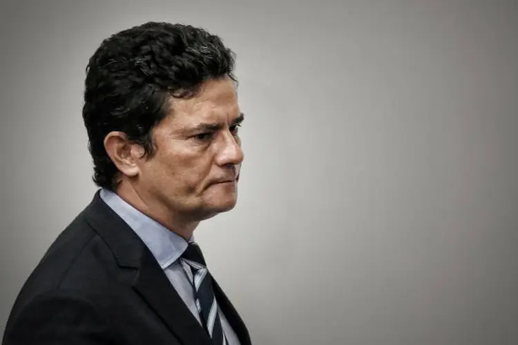 Moro: o ex-juiz prestou depoimento no último sábado (2) em Curitiba (Ueslei Marcelino/Reuters)