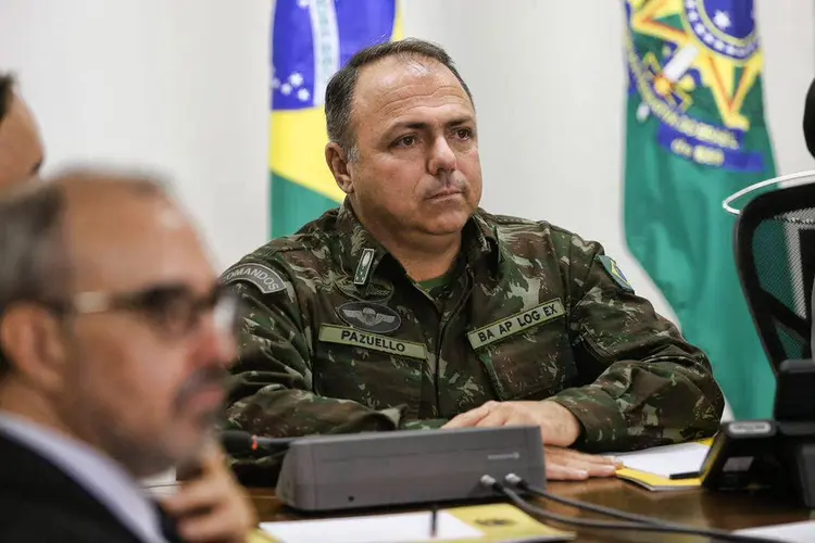 Ministério da Saúde: Pazuello já havia nomeado outros nove militares nesta terça (19) (Valter Campanato/Agência Brasil)