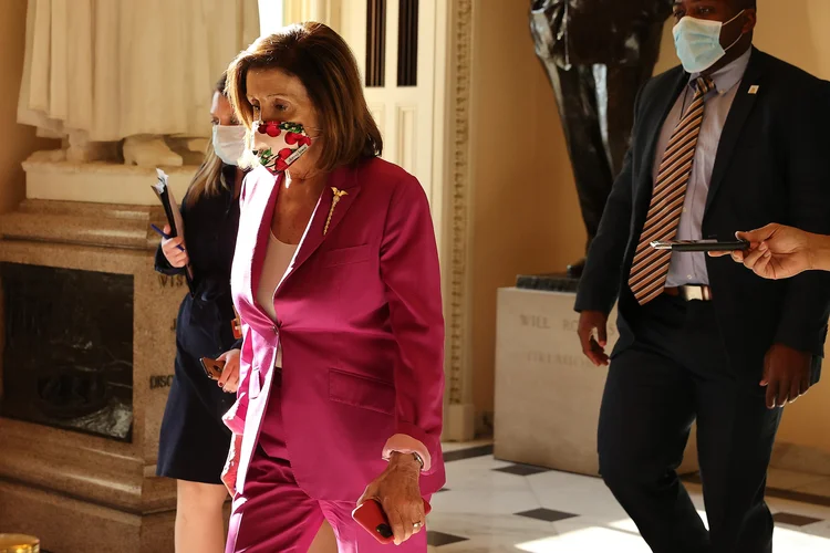 Nancy Pelosi: presidente da Câmara dos Representantes dos Estados Unidos (Chip Somodevilla/Getty Images)