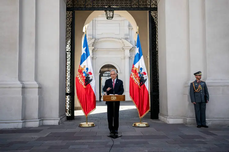 SEBASTIÁN PIÑERA:  o presidente chileno é contra medida e se manifestou por nota (Presidency/Handout/Reuters)