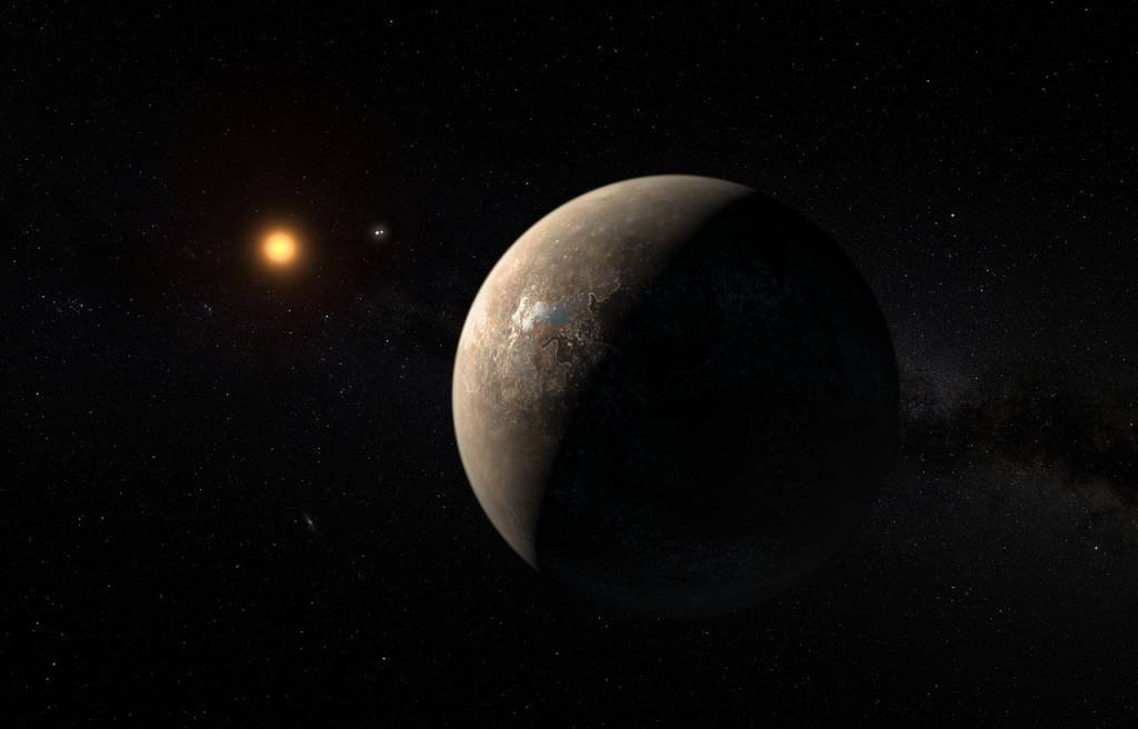 Planeta, denominado K2-18 b, é oito vezes maior que a Terra (ESO/M. Kornmesser/Divulgação)