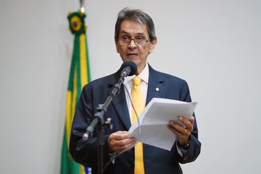 Roberto Jefferson: ex-deputado federal é candidato à Presidência da República pelo PTB, mesmo em prisão domiciliar (Pablo Valadares/Agência Câmara/Divulgação)