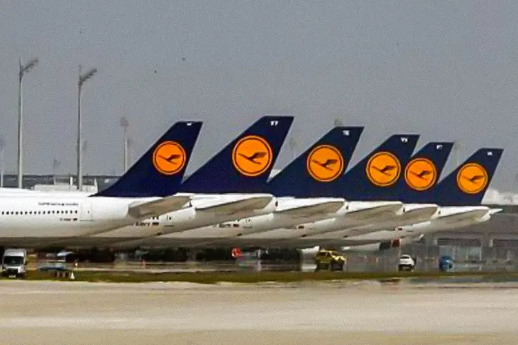 Aviões Lufthansa (./Divulgação)