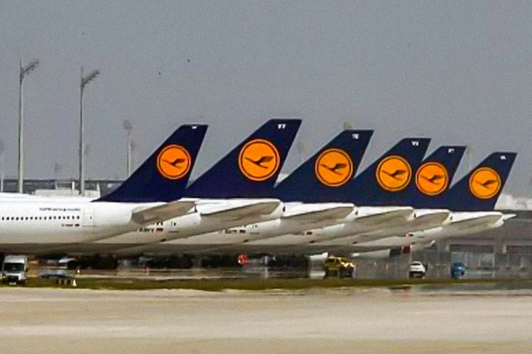 Aviões Lufthansa (./Divulgação)