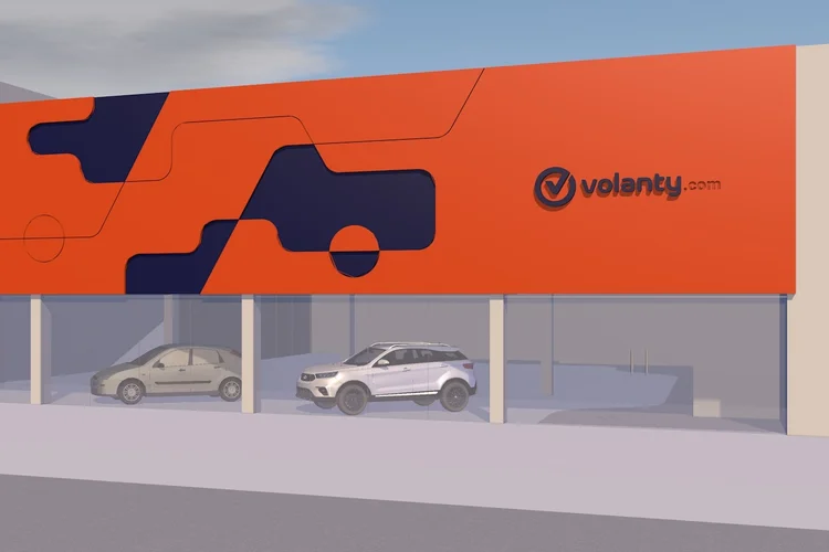 Volanty: startup brasileira troca logomarca azul por novo esquema de cores (Volanty/Divulgação)