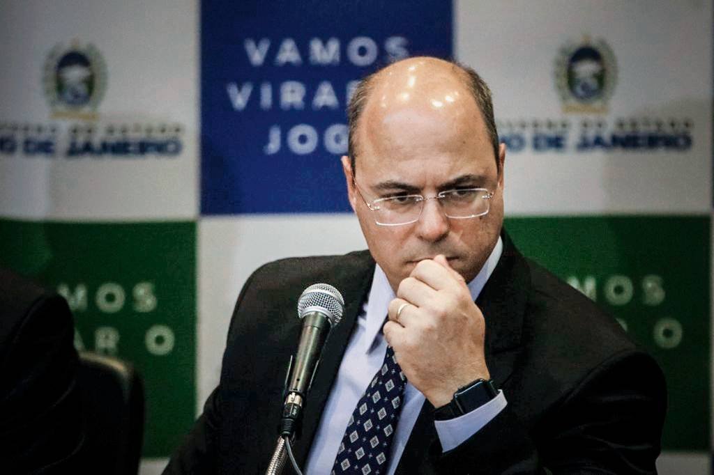 Witzel: governador do RJ é alvo de investigação sobre desvios de recursos da saúde durante pandemia (Agência Brasil/Fernando Frazão)