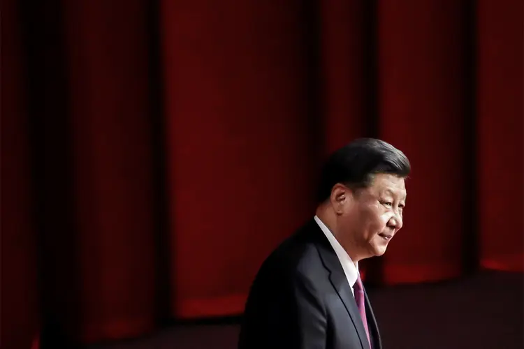 Xi Jinping; Taiwan se queixa de que a China intensificou atividades militares ameaçadoras em seus arredores nos últimos meses (Jason Lee/Reuters)