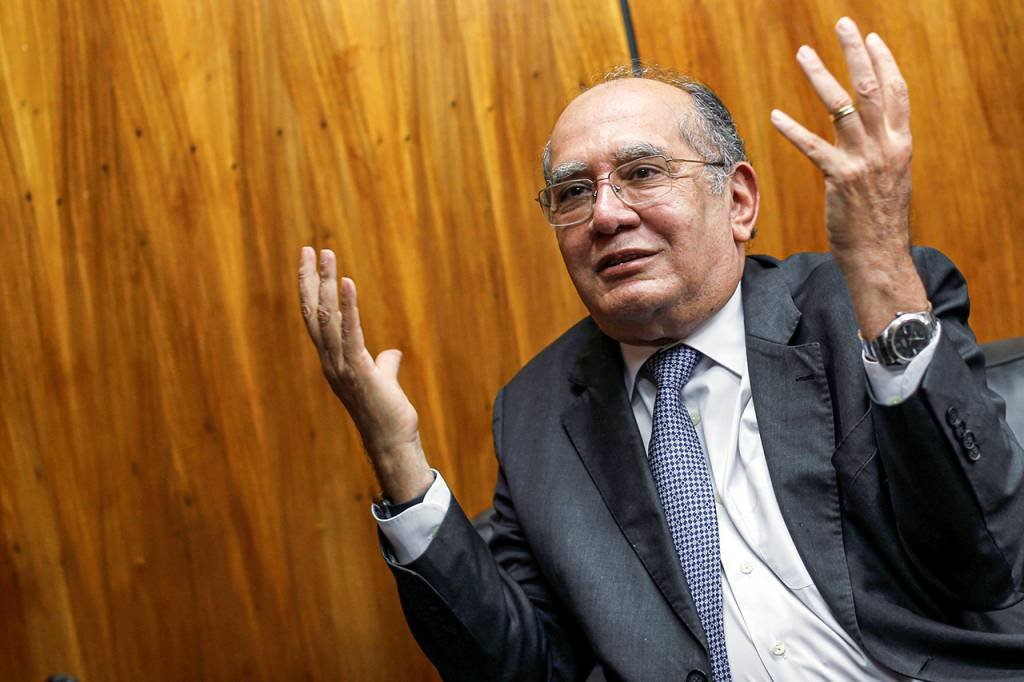 Gilmar Mendes: declaração de Gilmar causou "indignação" em ministro da Defesa (Adriano Machado/Reuters)