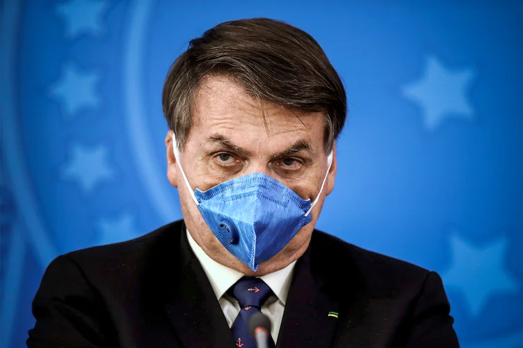 Jair Bolsonaro: decisão do governo brasileiro sobre mudanças em divulgação dos dados da covid-19 foi tema do noticiário internacional (Ueslei Marcelino/Reuters)