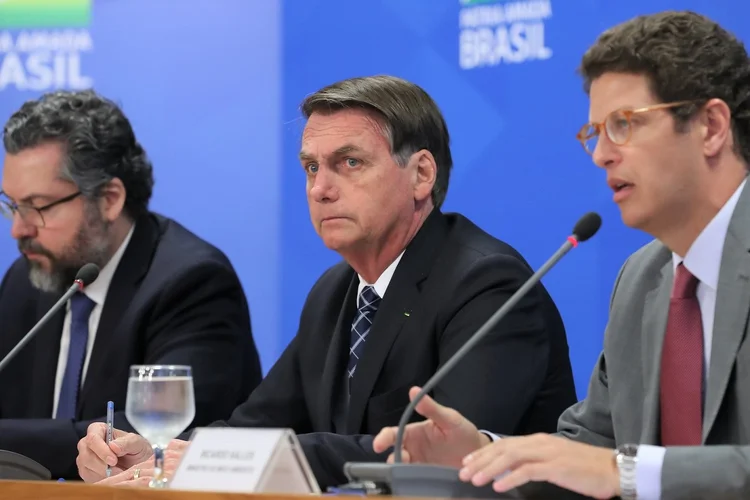 Bolsonaro: ex-presidente recomendou a Salles que adotasse um movimento diferente do que ele mesmo fez em 2022 (Marcos Corrêa/PR/Flickr)