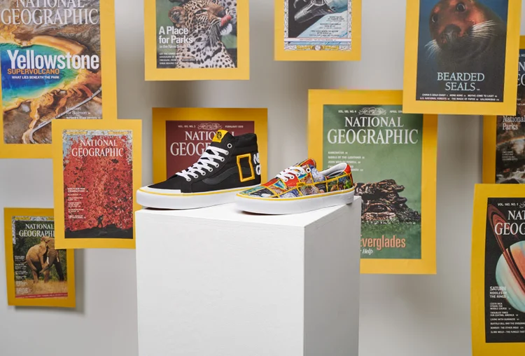 Vans e National Geographic: parceria para lançar coleção de tênis e roupas (Vans/Divulgação)