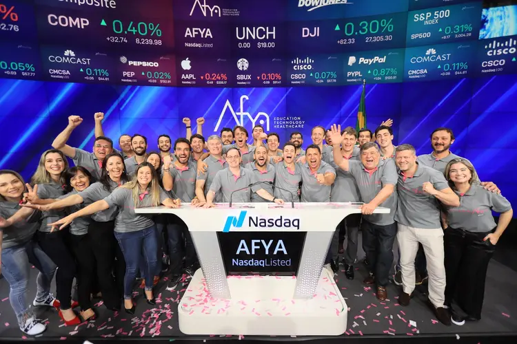 Afya: Aquisição é a maior desde o IPO na Nasdaq, em 2019 (Afya/Divulgação)