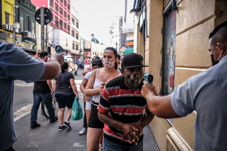 Comércio em São Paulo: funcionamento será em horário reduzido (Eduardo Frazão/Exame)