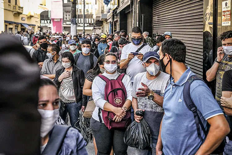 Coronavírus: quem estiver sem máscaras em SP será multado (Eduardo Frazão/Exame)