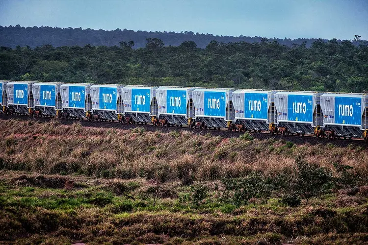 Ferrovia do grupo Rumo: processo de licença ambiental para construção de estradas de ferro e outras obras será automatizado (Fabiano Accorsi/Divulgação)