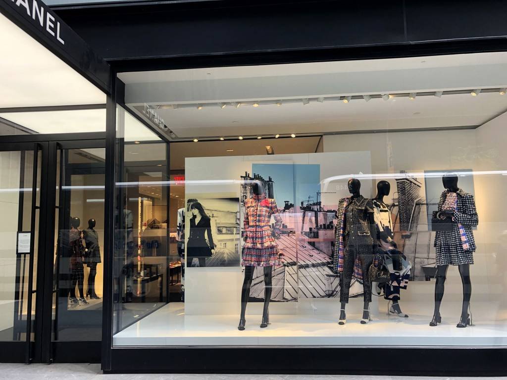 Loja da Chanel em Nova York na 57th Street em 24 de junho (Bloomberg/Bloomberg)