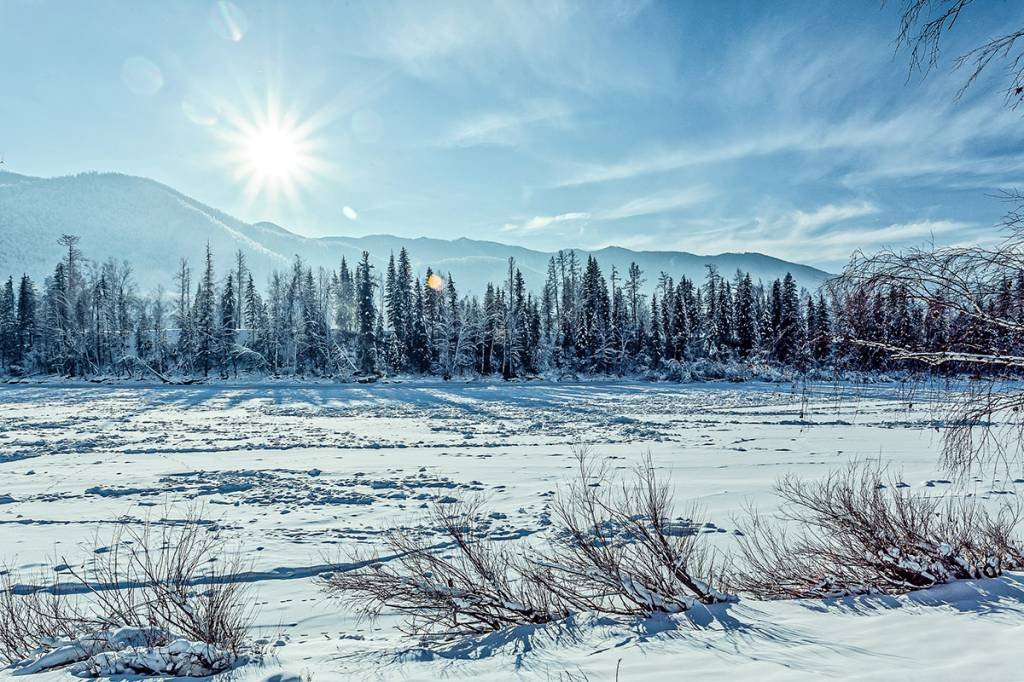 Sibéria: região russa registrou mais um recorde de temperatura (oxygen/Getty Images)