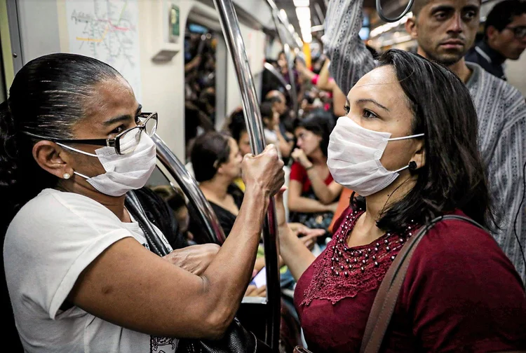 Coronavírus: as Américas são o epicentro mundial da pandemia de coronavírus atualmente (Rodrigo Paiva/Getty Images)