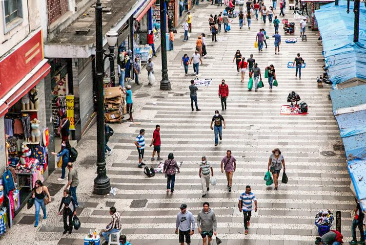 Casos: SP tem mais de 191 mil pessoas com o coronavírus. (Patricia Monteiro/Bloomberg/Getty Images)