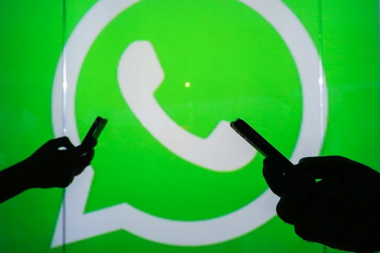 WhatsApp: a Mastercard quer que as transferências pelo aplicativo de mensagem sejam possíveis (Bloomberg/Getty Images)