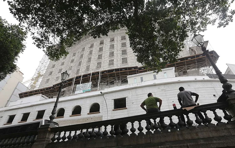 Hotel Glória: inaugurado em 1922 para ser o primeiro cinco estrelas do Brasil, o Glória, em quase um século de existência (Mario Tama/Getty Images)