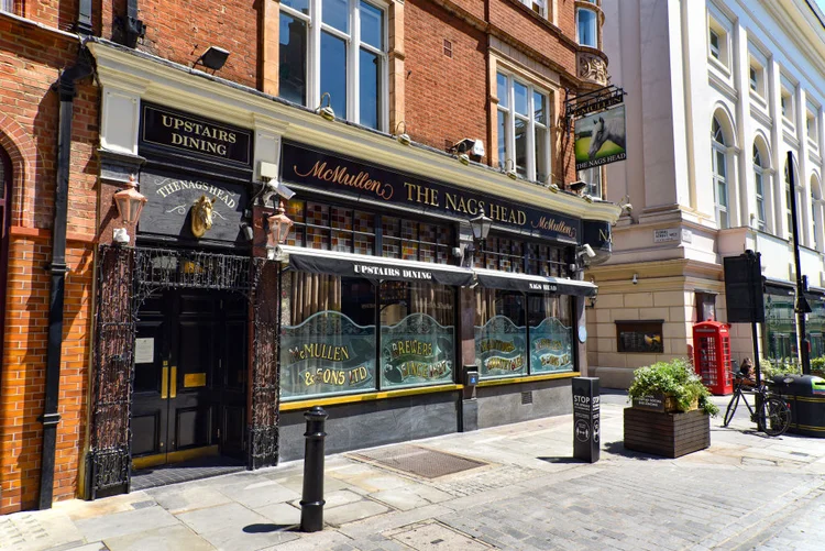 The Nags Head pub, em Covent Garden (Londres) (Dave Rushen/SOPA Images/LightRocket/Getty Images)