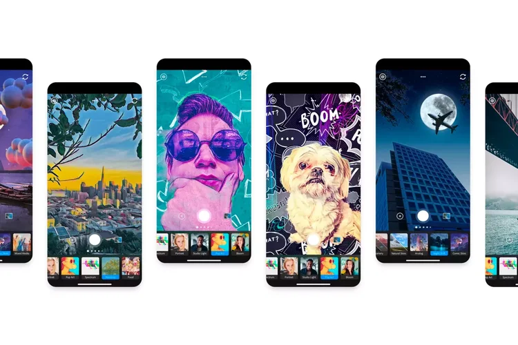 Photoshop Camera: novo aplicativo da Adobe leva efeitos do programa de edição de imagens para a câmera do celular (Adobe/Divulgação)