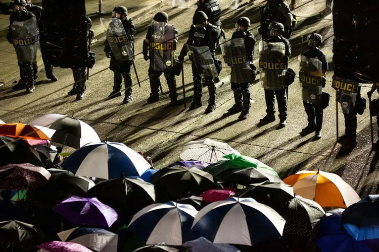 Estados Unidos: país passa por onda de protestos antirracistas após o assassinato de George Floyd (David Ryder/Getty Images)