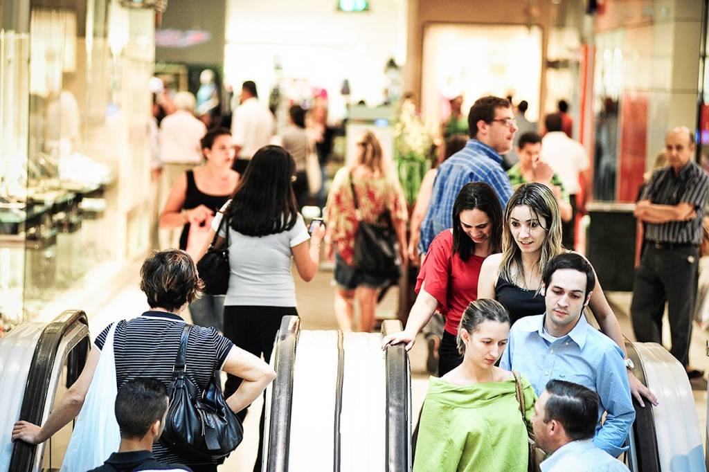 Shopping Morumbi, sem pandemia: Saulo Brazil, da Delivery Center, acredita que e-commerce seguirá forte mesmo após reaberturas (Alexandre Battibugli/Exame)