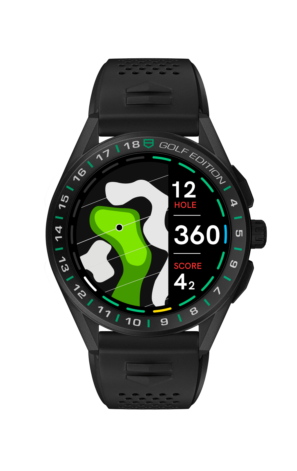 Novo smartwatch da TAG Heuer ganha edição para golfe