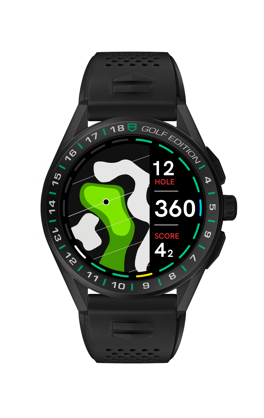 Novo smartwatch da TAG Heuer ganha edição para golfe