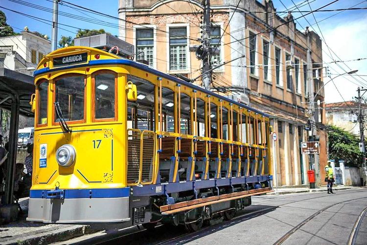 Bonde de Santa Teresa volta a funcionar no Rio (Tânia Rêgo/Agência Brasil)