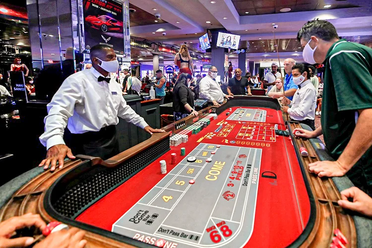 Cassino de volta: sem os jogos, taxa de ocupação nos hoteis de Las Vegas caiu para 5% (Steve Marcus/Reuters)