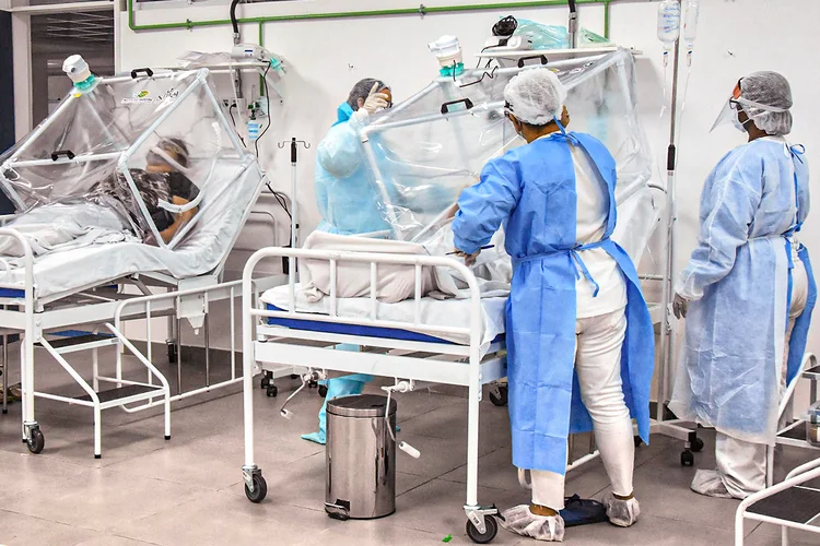 Hospital de Campanha Municipal abre mais 13 leitos e chega a 156 vagas de internação. (Ingrid Anne/Fotos Públicas)