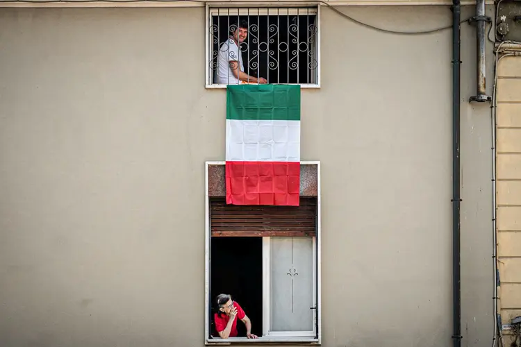 Itália: país foi um dos mais impactados pela covid-19 (Marzio Toniolo/Reuters)