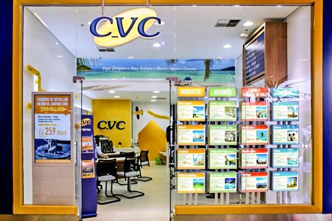 CVC: empresa de turismo subiu 45,13% na semana, mas caiu 52,28% no ano (CVC/Divulgação)