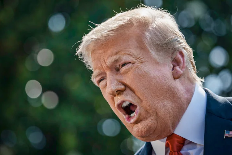 Pressionado pela economia, Trump dá 45 dias para banir TikTok e WeChat (Drew Angerer/Getty Images)