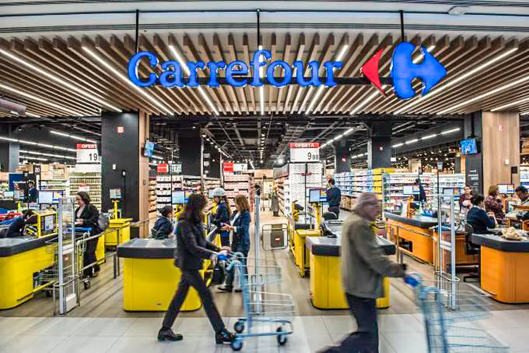 França: O Carrefour é o maior empregador do setor privado da França (Germano Lüders/Exame)
