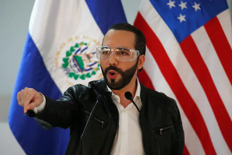 Nayib Bukele, presidente de El Salvador: país ainda tem poucos casos de coronavírus  (Jose Cabezas/Reuters)